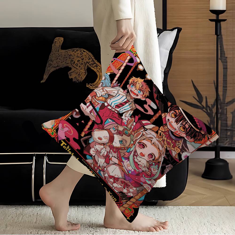 T-Toilet B-Bound Hanako-kun Dekorative Raumästhetik Kissenbezug Heimdekor Schlafzimmer Sofa Bett Couch Kissenbezug 45x45