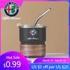 For Stainless Steel Cup Coffee Mug Camping Beer Mug 300ml Bottles For Alfa Romeo Giulietta Mito Giulia Stelvio 147 15