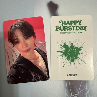 [USED] SEVENTEEN Dino HAPPY BURSTDAY Bonus Trading Card
