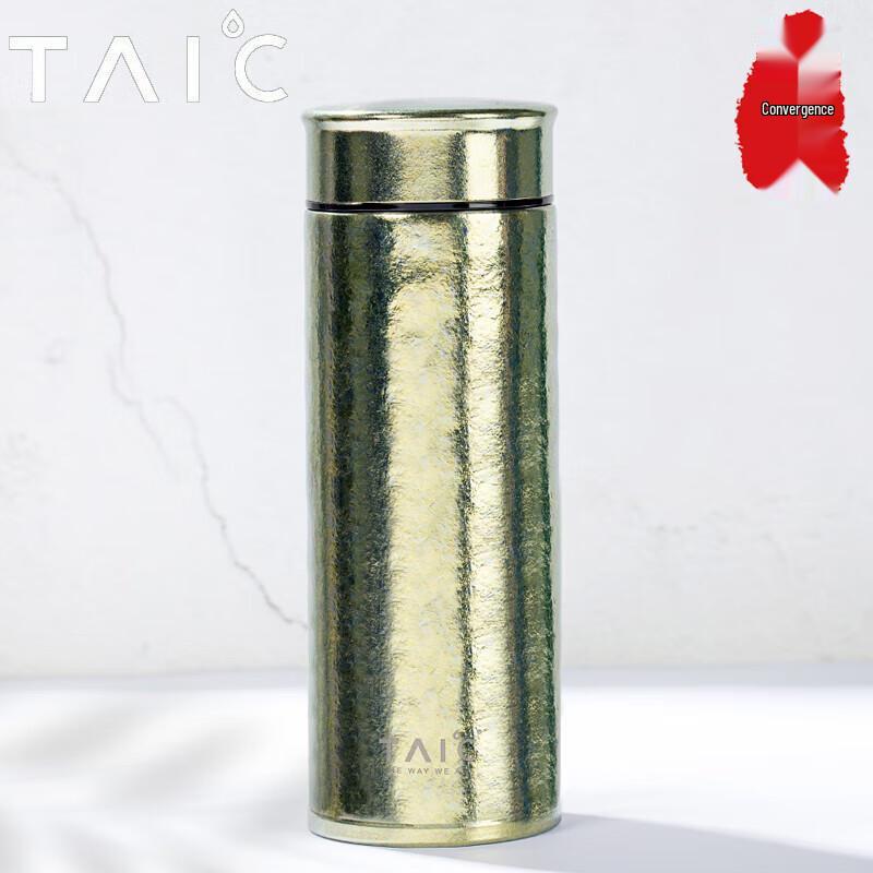 TAIC Pure Titanium Insulated Business Mug with Tea Infuser