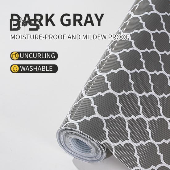 Waterproof Shelf Liners for Kitchen Cabinet Drawer Non-Adhesive Non-Slip Kitchen Shelf Liners Shelf Paper Double Protection Design Cupboard Mat