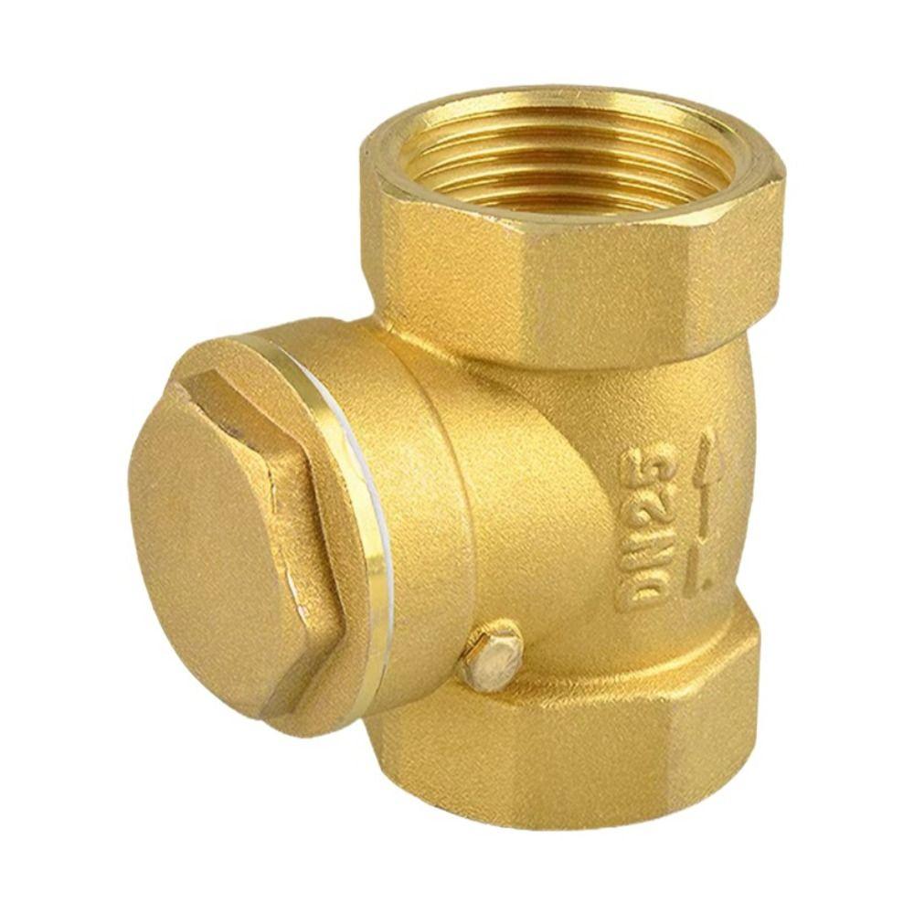 1/2" 3/4" 1" 1-1/4" 1-1/2" 2" Swing Check Valve BSP One Way Valve Durable Brass Check Valve