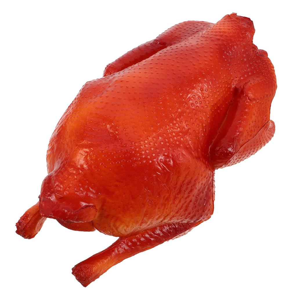 Realistisches Brathähnchen Künstliche Gekochte Pute Requisite Glänzende Geröstete Lebensmittel-Auslage Thanksgiving Küchen-Dekoration Falsches Gebratenes