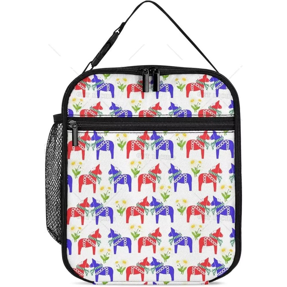 Niedliche Tiere Murmeltiere Bären Kunst Brotdose Hitzebeständiger Lunch-Organizer für Erwachsene Arbeit Reise Picknick, Tragbare Snacktasche
