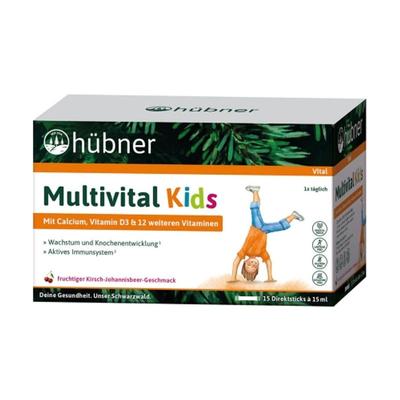 Hübner Multivital Kids Direct Stick Gel 15 stuks