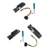 PCIE 4X To M.2 Adapter M.2 To PCIE 4X Hard Drive Converter Reader Adapter Card Replacement for Computer Accessories