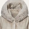 La Belle Shinyoung Fur Fox Trimming Hooded Jacket Lb001jk