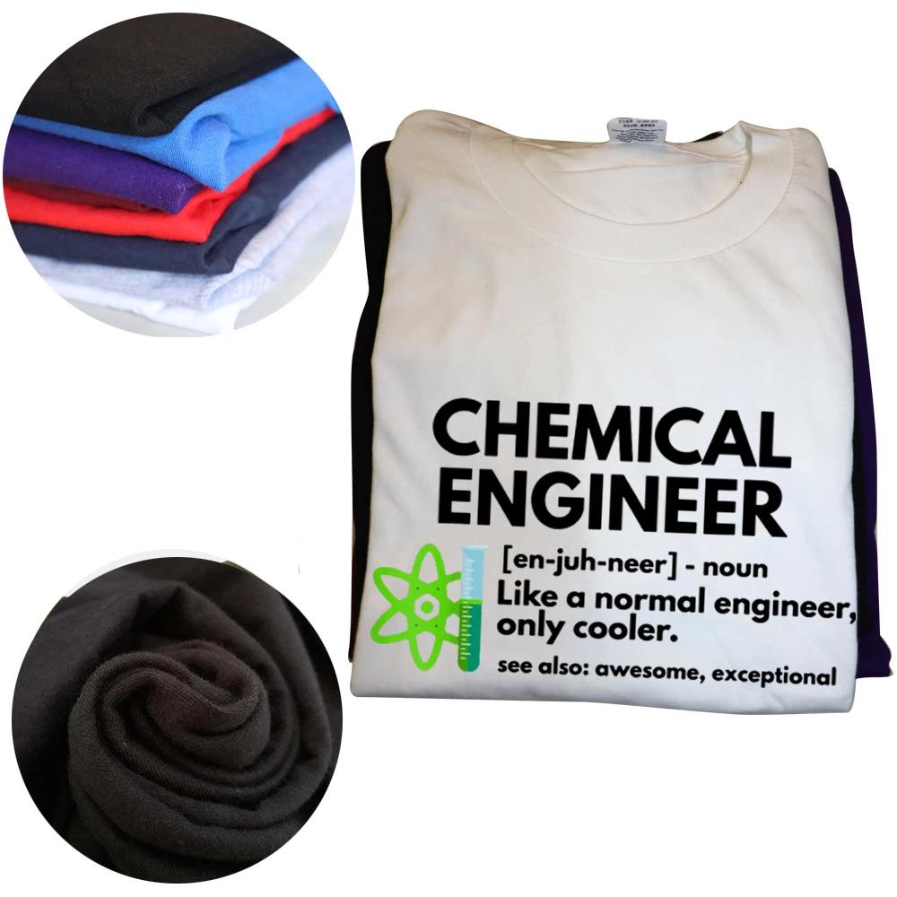 Funny Chemical Engineer Definition Engineering T Shirts Graphic Cotton Streetwear Short Sleeve Birthday Gifts Summer T-shirt