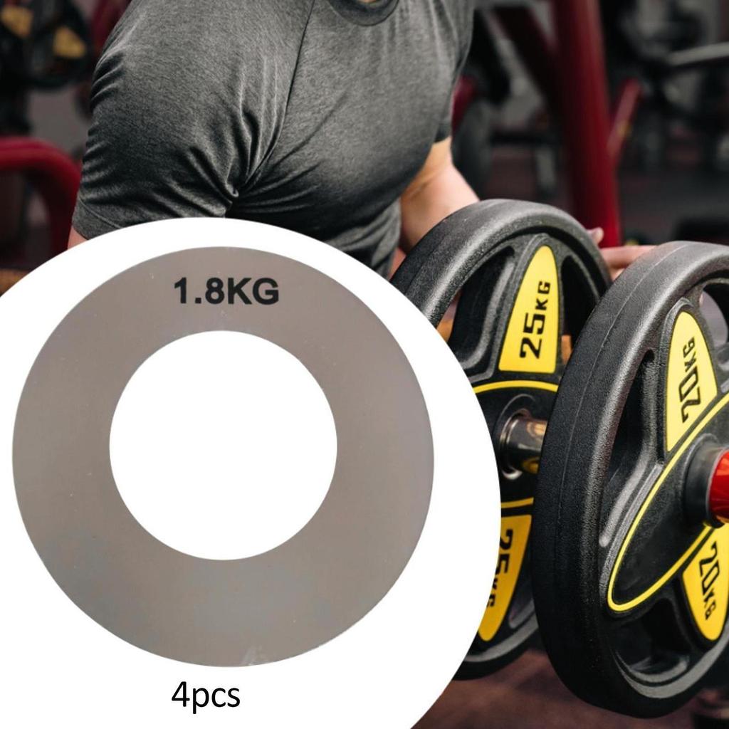 4 Pieces Barbells Reminders Labels Weight Stickers Gym Accessories Identification