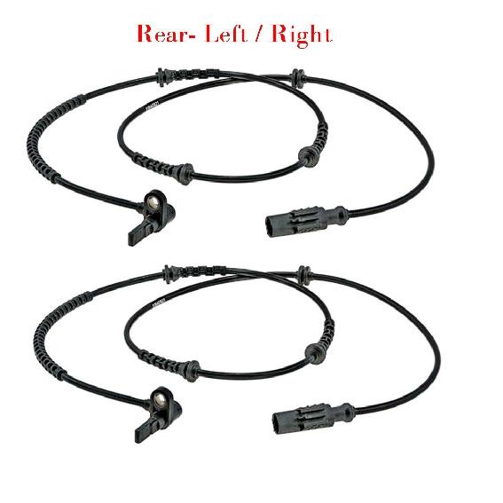 2 X ABS Wheel Speed Sensor Rear Left & Right Fits jeep Renegade 2015-