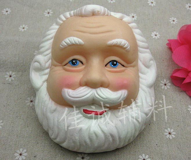 Santa Claus Masks: Cross-Border Christmas Decorations, Plastic Face, Multiple Specifications