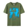 Unisex Cotton Tshirt Cat Stylish Grunge Abstract Art Design Tshiren Tops Tees Birthday T Shirt Hip Hop Top Tshirts
