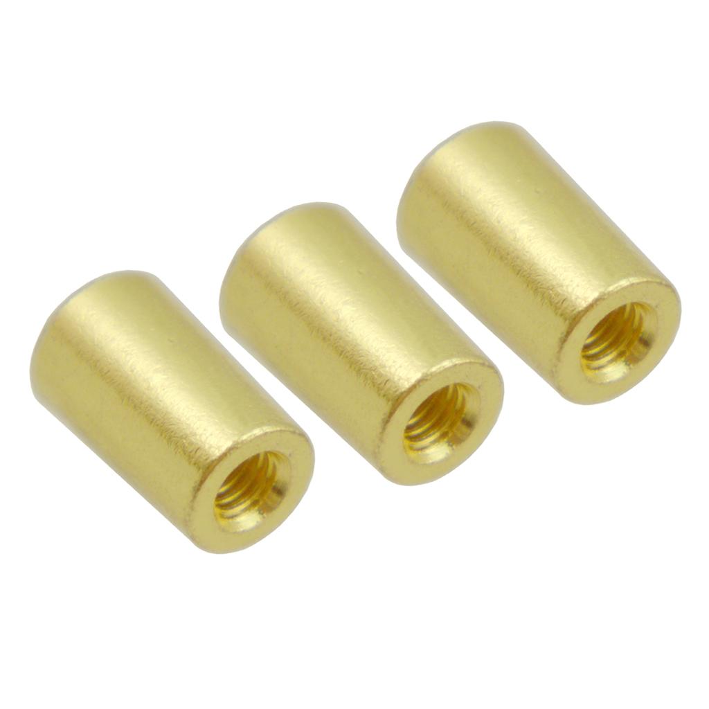 

Brass 3pcs Electric Guitar Toggle Cap 3 Way Switch Tip Button for LP EPI Guitar Replacement золотий