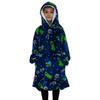 Childrens/Kids Creeper Fleece Hoodie Blanket