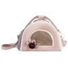 Pet Carriers Bag with Removable Pad Sling Carrier for Hamsters Traveling