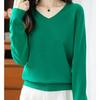 Women's 100% Wool Hooded Sweater: Cozy, Loose Fit, Perfect for Autumn/Winter. Trendy Base Layer and Knit Hoodie.