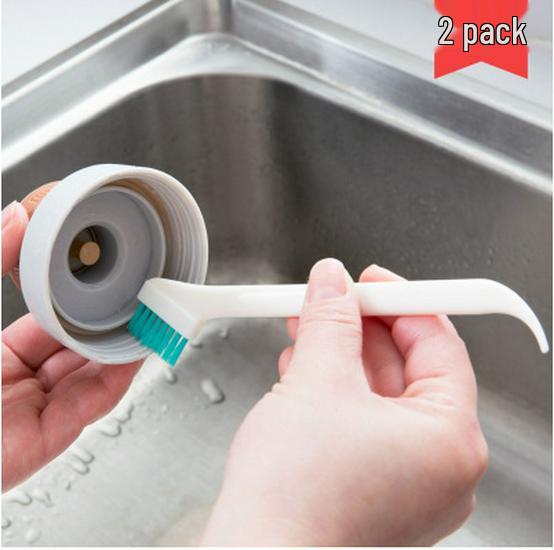 

2-Pack Baby Bottle & Milk Cup Cleaning Brushes for Newborns 36.5cm x 22cm x 0.1cm