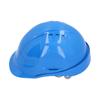 Blue Breathable ABS Hard Hat Adjustable Anti‑Smash Comfortable Helmet for Construction Sites