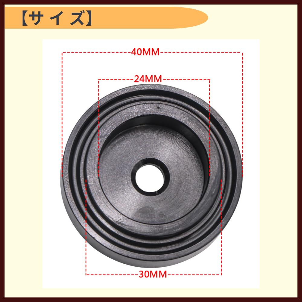 ideamall Custom Aluminum Alloy Rear Wiper Cap Wiperless Replacement (Black)