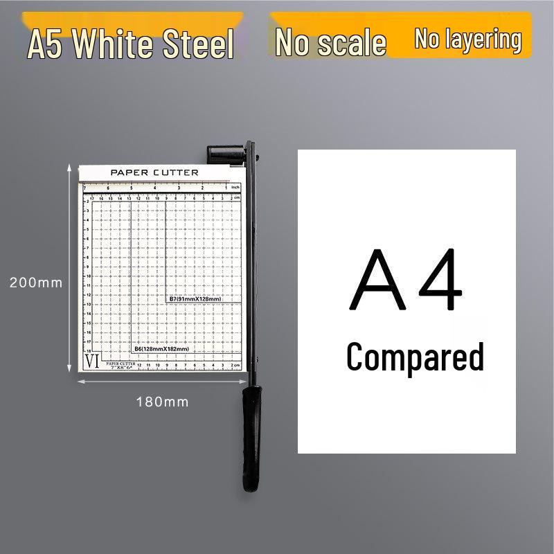 A3/A4/A5 Manual Paper Cutter: Mini Guillotine & Photo Trimmer