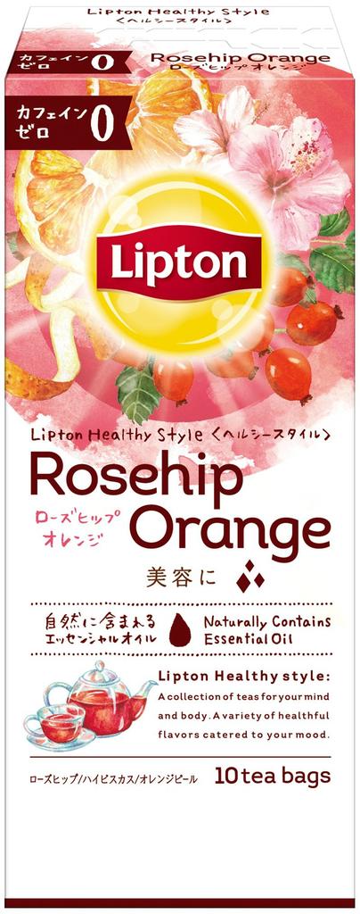 Lipton Healthy Style Rose Hip Orange Tea Tea Bags 10 X 6