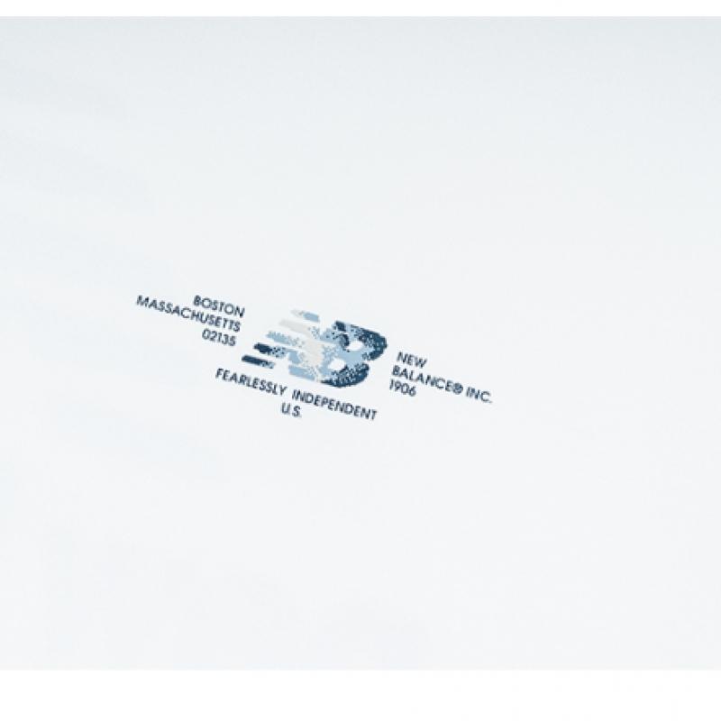 New Balance Uni Frozen Back Pixel Graphic ShorT Sleeve T shirT Nbnef21523 10