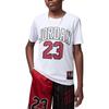 Jordan 23 T-Shirt Pullover Fashion Breathable Short Sleeve Unisex Tops White HM4763-100