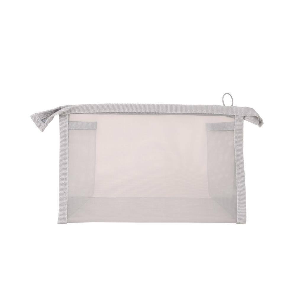 Nylon Mesh Cosmetic Bag Portable Large Capacity Transparent Travel Lipstick Storage Bag Printable Wash Storage Bag