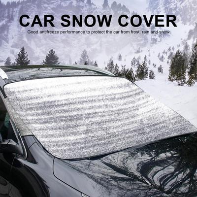 Vorderfenster-Eisschutz für Autos, Schnee-Eis-Windschutzscheibenabdeckung, Ganzjahres-Fahrzeug-Sonnenschutz, Außen-Frostschutz-Protektor für Wohnmobile