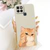 For Infinix Smart 6 X6511 X6511B X6511E Cute Cat Flower Cartoon Phone Case For Infinix Smart6 Shockproof Soft Silicone Bumpers