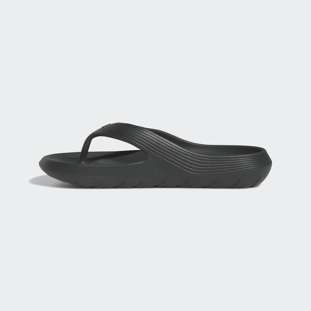 Adidas Adicane LSH73 Size Cm Flip-Flops, Carbon/Carbon/Carbon (HQ9921), 24.5