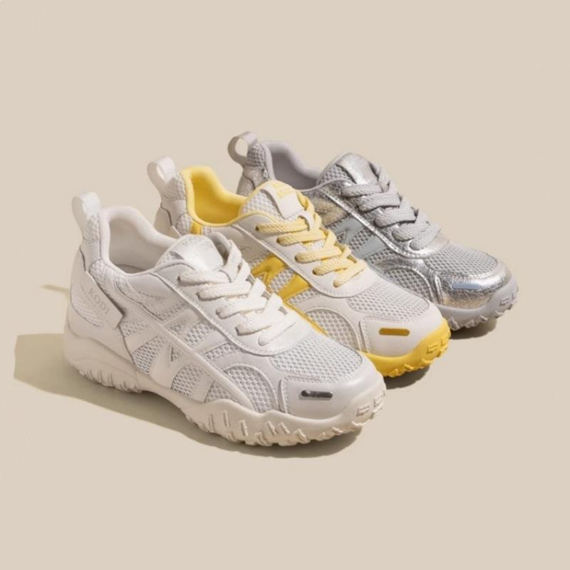 7Cm Inner Height Increase German Training Shoes Women's 2025 New Summer Mesh Breathable Thick Sole Fashion Versatile Sports and Leisure Shoes