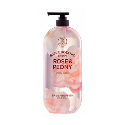 Super Botanic Body Wash - Rose & Peony Scent (900g)
