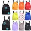 Lightweight Waterproof Drawstring Travel Sport Nylon Backpack With Spacious Design And Stylish Features