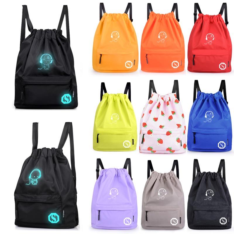 Lightweight Waterproof Drawstring Travel Sport Nylon Backpack With Spacious Design And Stylish Features