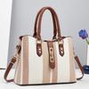 Stylish Large Size Color Block Tote Bag For Women Ideal For Occasions Casual