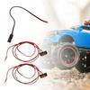 LED Toy Car Lights Remote Control Car Light Strip LED Marker Lights with Heat Shrink Tubing for RC Cars Orange