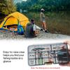2PCS Removable Dividers Fishing Lure Storage Case PP Fishing Bait Organizer Box  for Hook Storage