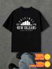 Men's T-Shirt Y2K Orleans Est 1718 Loose Fit
