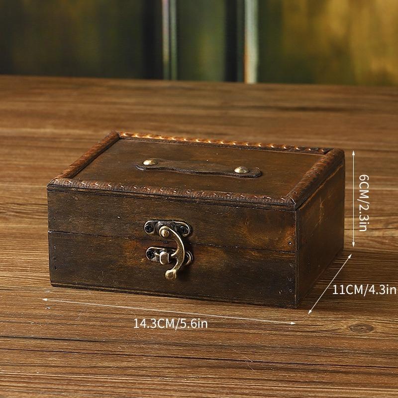 

Bracelet Jewelry Storage Boxes Household Jewellery Storage Box Necklace Rings Organizer Cases Wooden Trinket Packaging Case