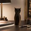 3D Printed Abstract Owl Figurine, Modern Minimalist Geometric Owl Statue, Decorative Bird Sculpture for Home Office Decoration