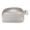 Lululemon 1L Everywhere Zipper Closure Nylon Waist Bag Unisex Waist Bag Steam Gold White LU9BHGS-279218