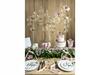 Topper Na Tort Love, Srebrny, 17 Cm, 1 Szt.
