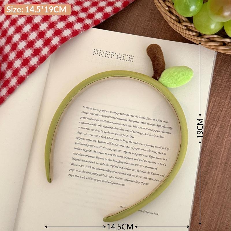 Cute Trendy Hair Band Hair Clip Bundle Sweet Skin-Friendly Versatile Hair Accessories for Female Photography Prop Use