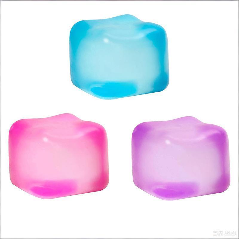 Stressrelief Push Fidget Cube With Plastic Material For Home And Office