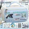 Astuccio Grande Capacità Hatsune Miku per Studenti e Ragazze - Borsa Portatile