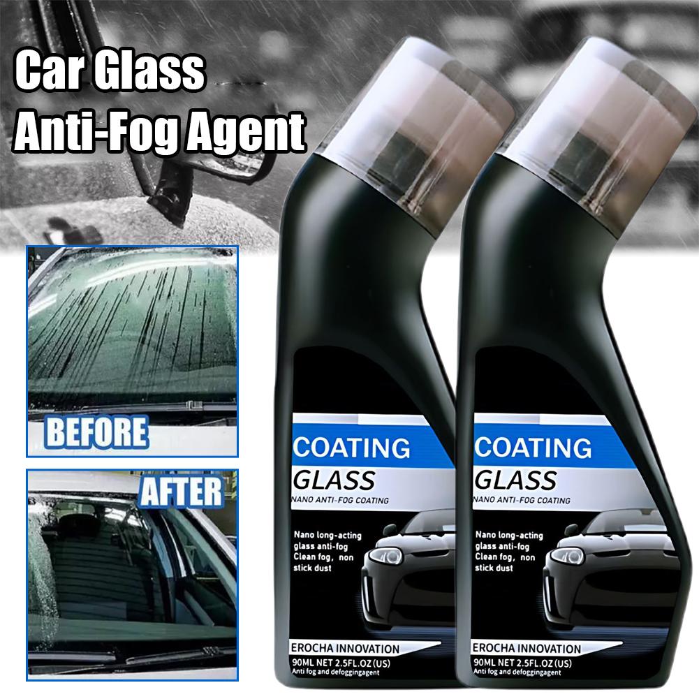 Micro-molecular Anti-fog Coating Agent 90ml Car Anti-fog Spray Glass Antifog Coating Agent Defogger Auto Windows Screens Mirror