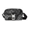 Camouflage Marble Pattern GG Print Canvas Mini Shoulder Bag Men Bags Black Gray 855344-FAFH9-8445