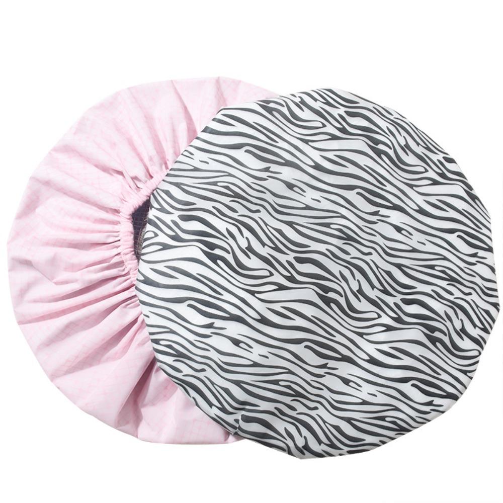 Shower Cap Self-heating Tin Foil Hat Thermostatic Smooth Hair Oil Baking Cap  Bathroom