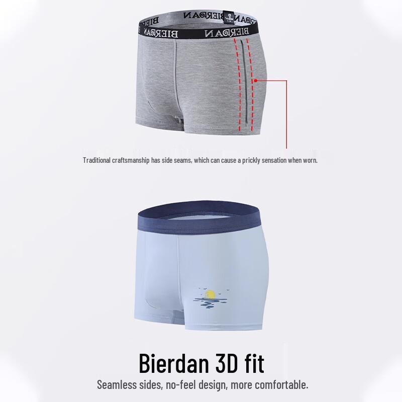 Xueqiman Teen Boys' Cotton Boxer Briefs